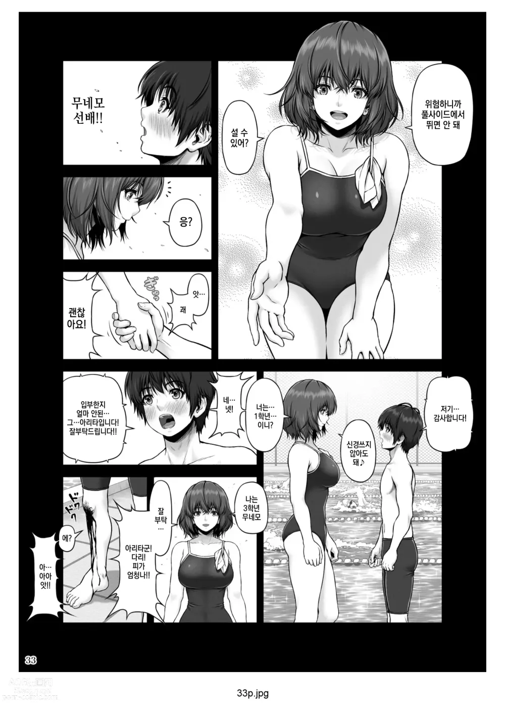 Page 34 of doujinshi CRAZY SWIMMER First Stage