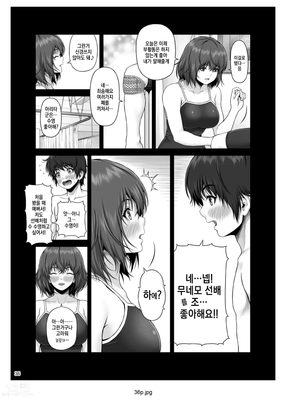 Page 37 of doujinshi CRAZY SWIMMER First Stage