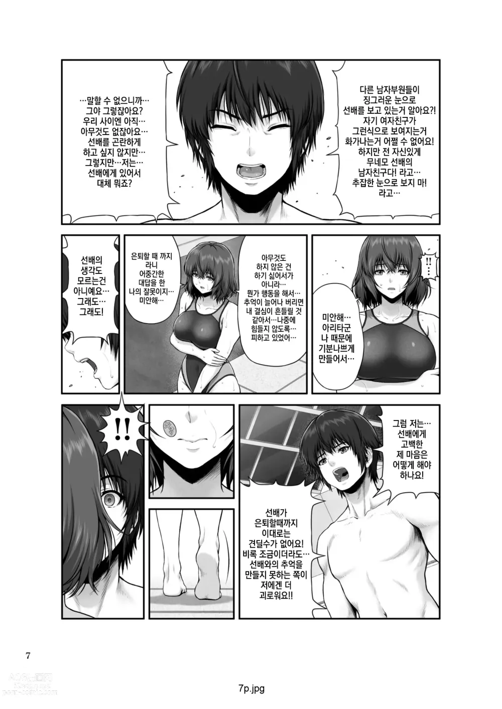 Page 8 of doujinshi CRAZY SWIMMER First Stage