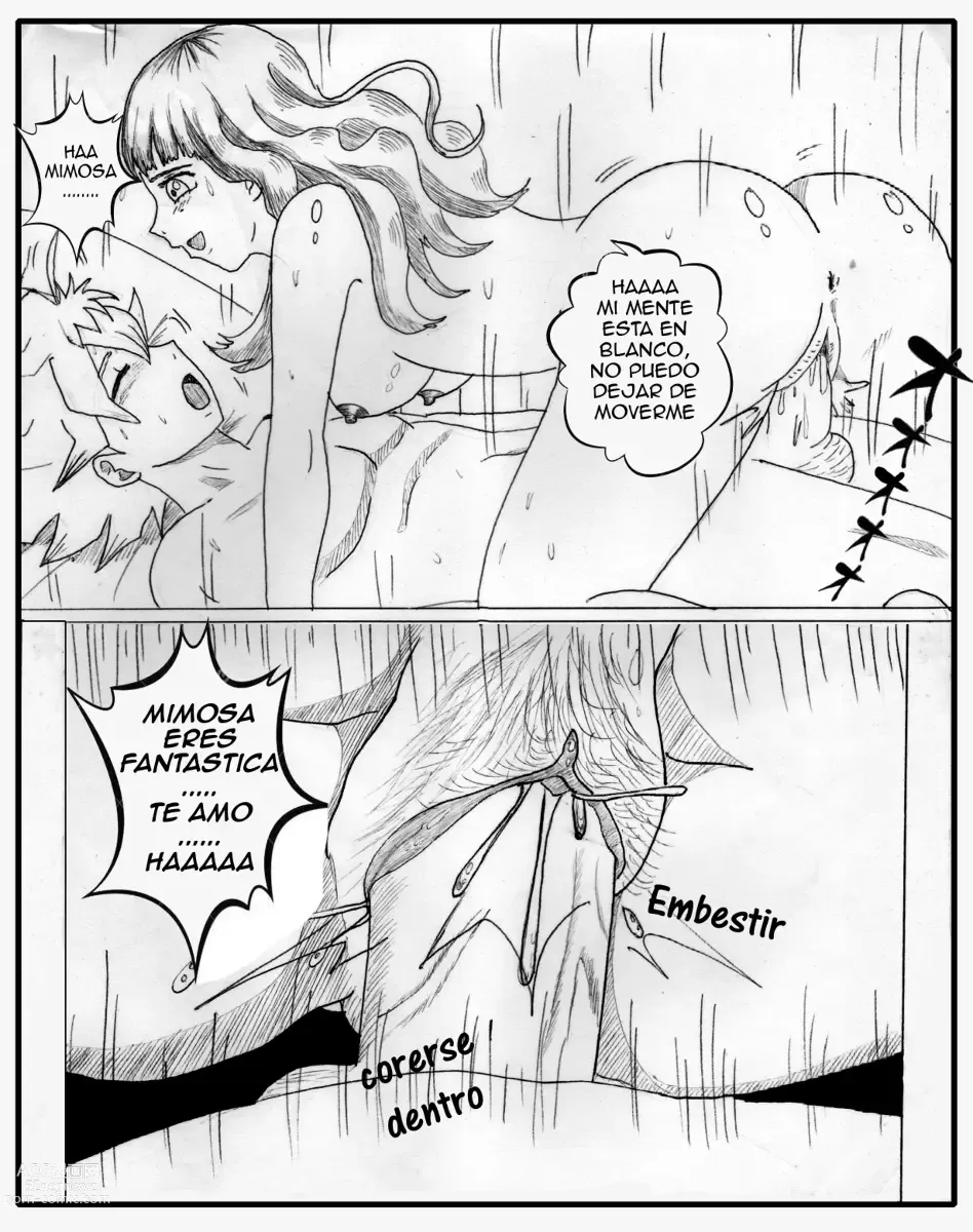 Page 17 of doujinshi Asta x Mimosa