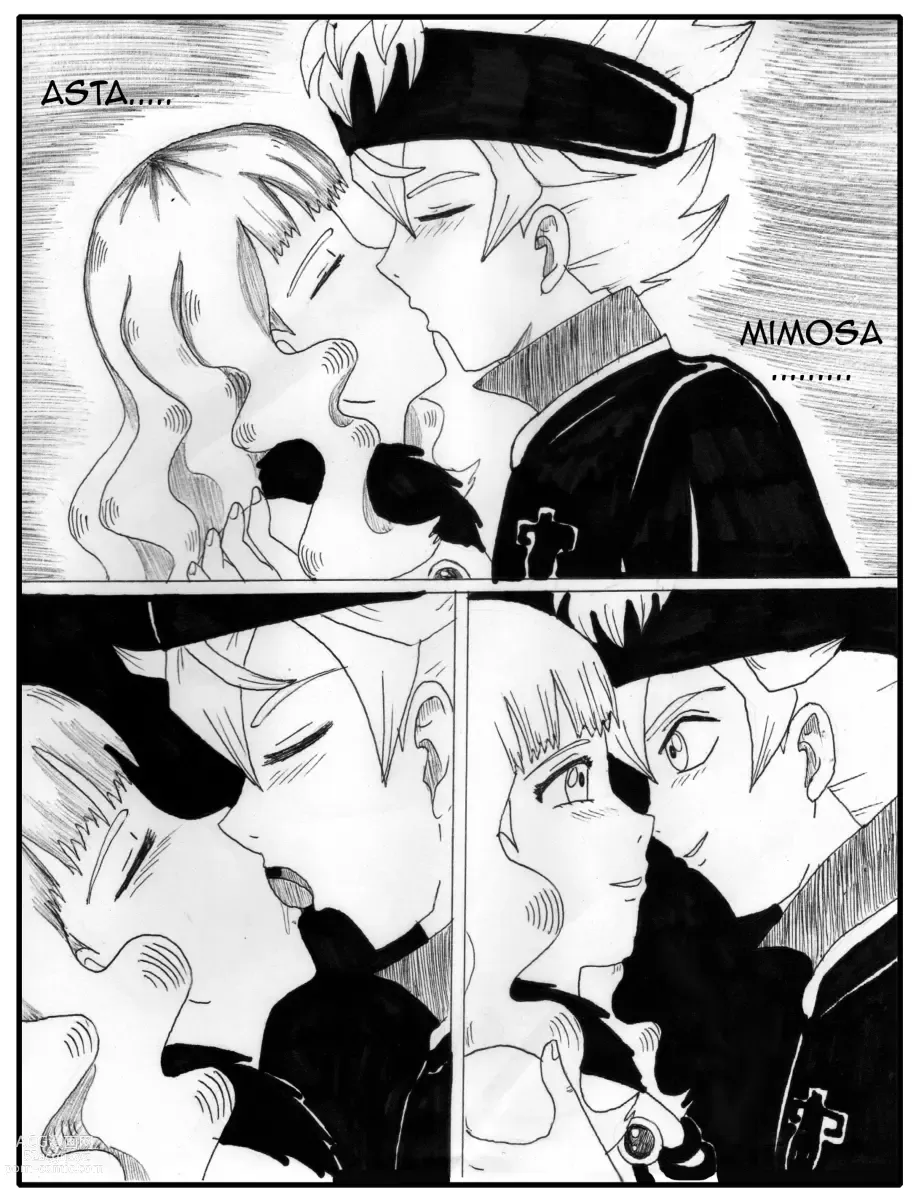 Page 8 of doujinshi Asta x Mimosa
