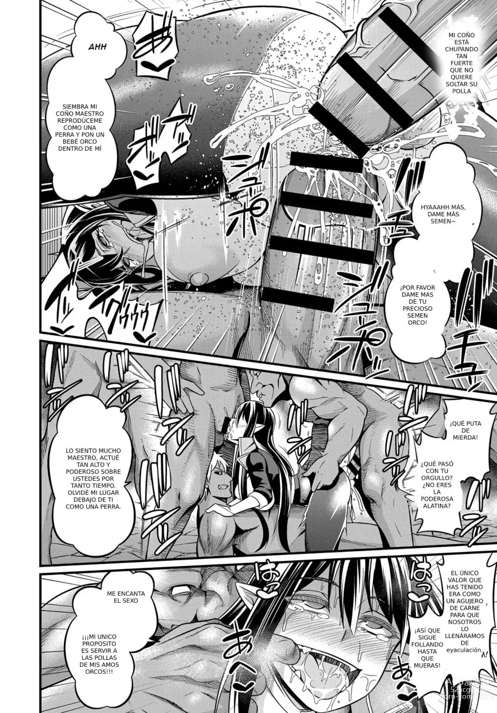 Page 20 of manga Witch Down Strike