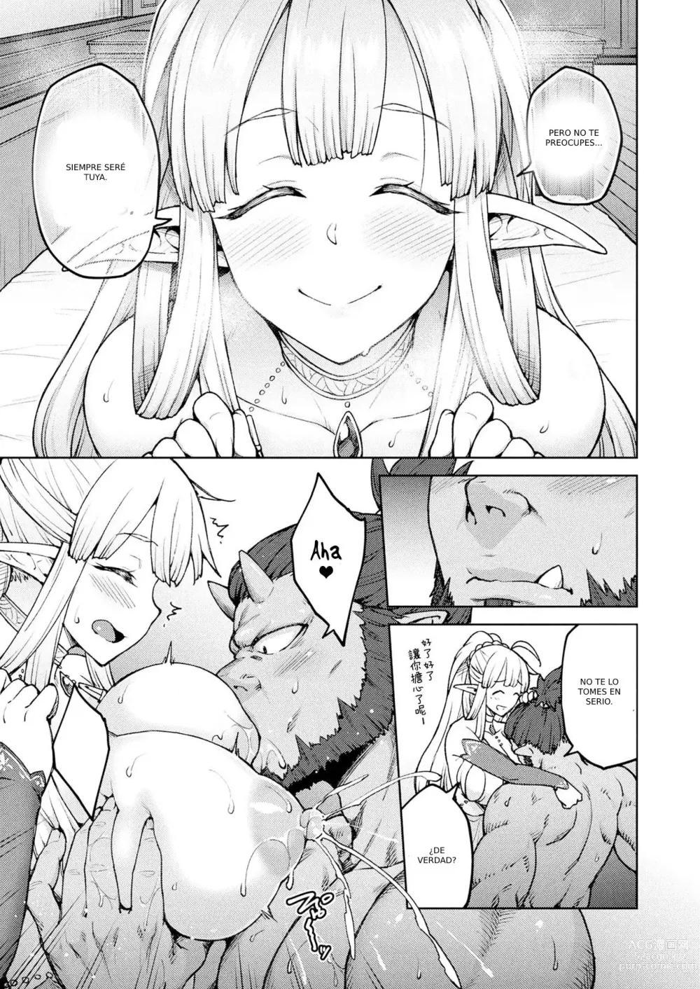 Page 7 of manga Himono Elf, Kozukuri o Suru. -after-