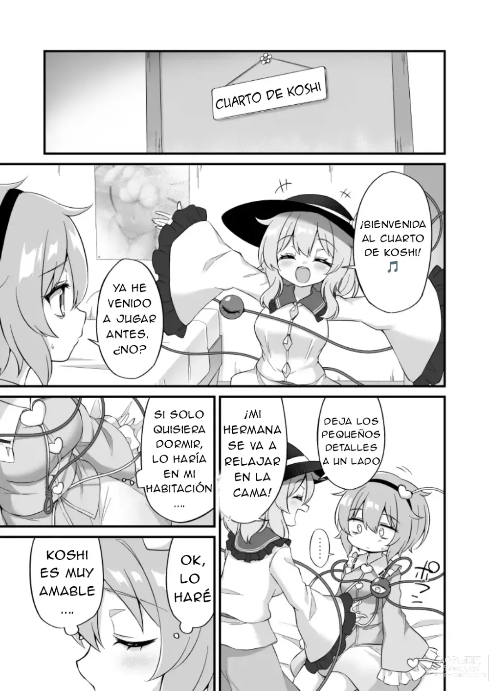 Page 7 of doujinshi Satori Komeiji ¡Dejate Llevar!