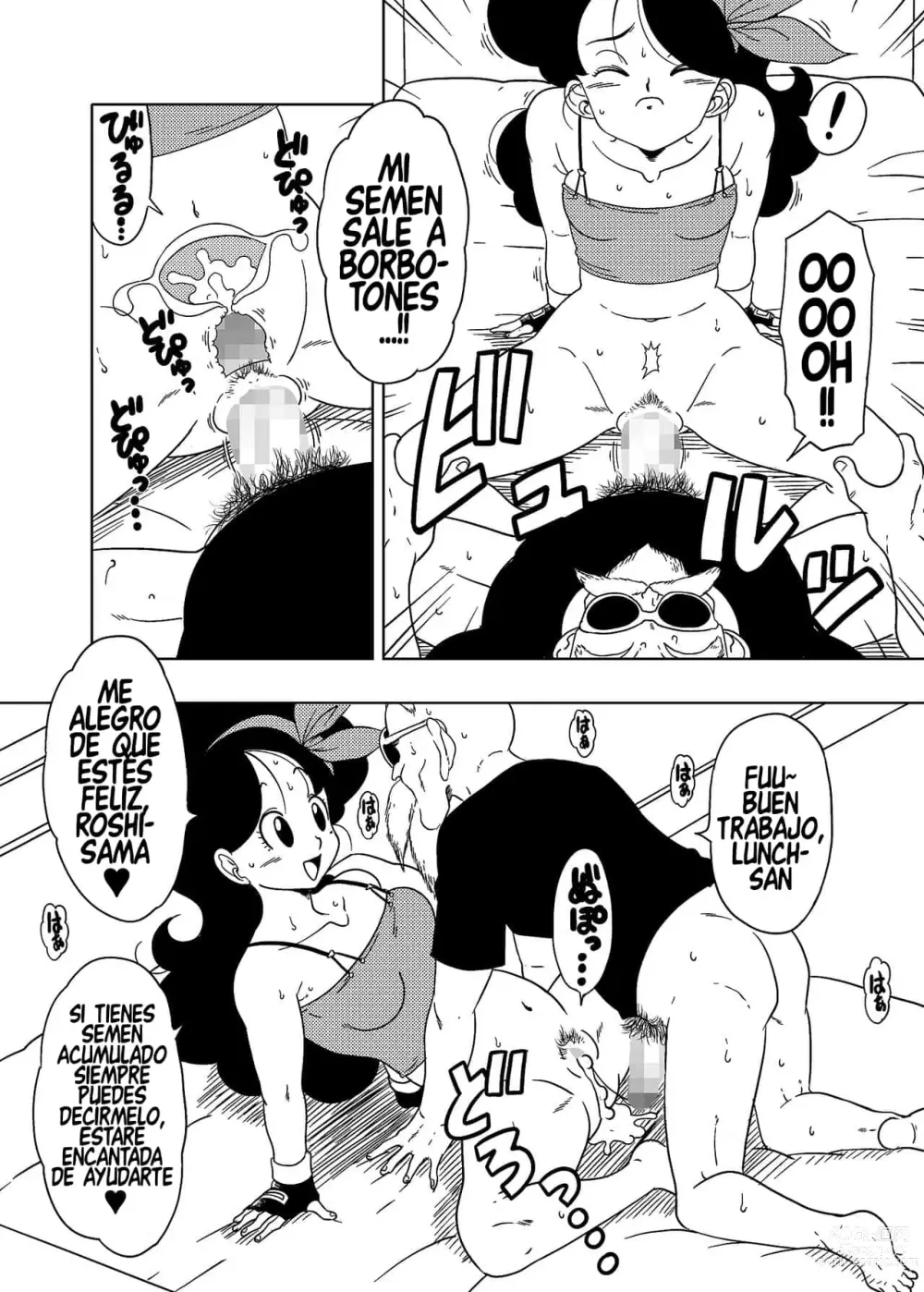 Page 16 of doujinshi DB-X Kame Sennin x Lunch Hen