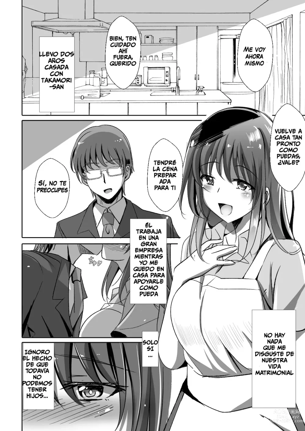 Page 2 of doujinshi Hitozuma o Saimin Ecchi de Haramaseru made