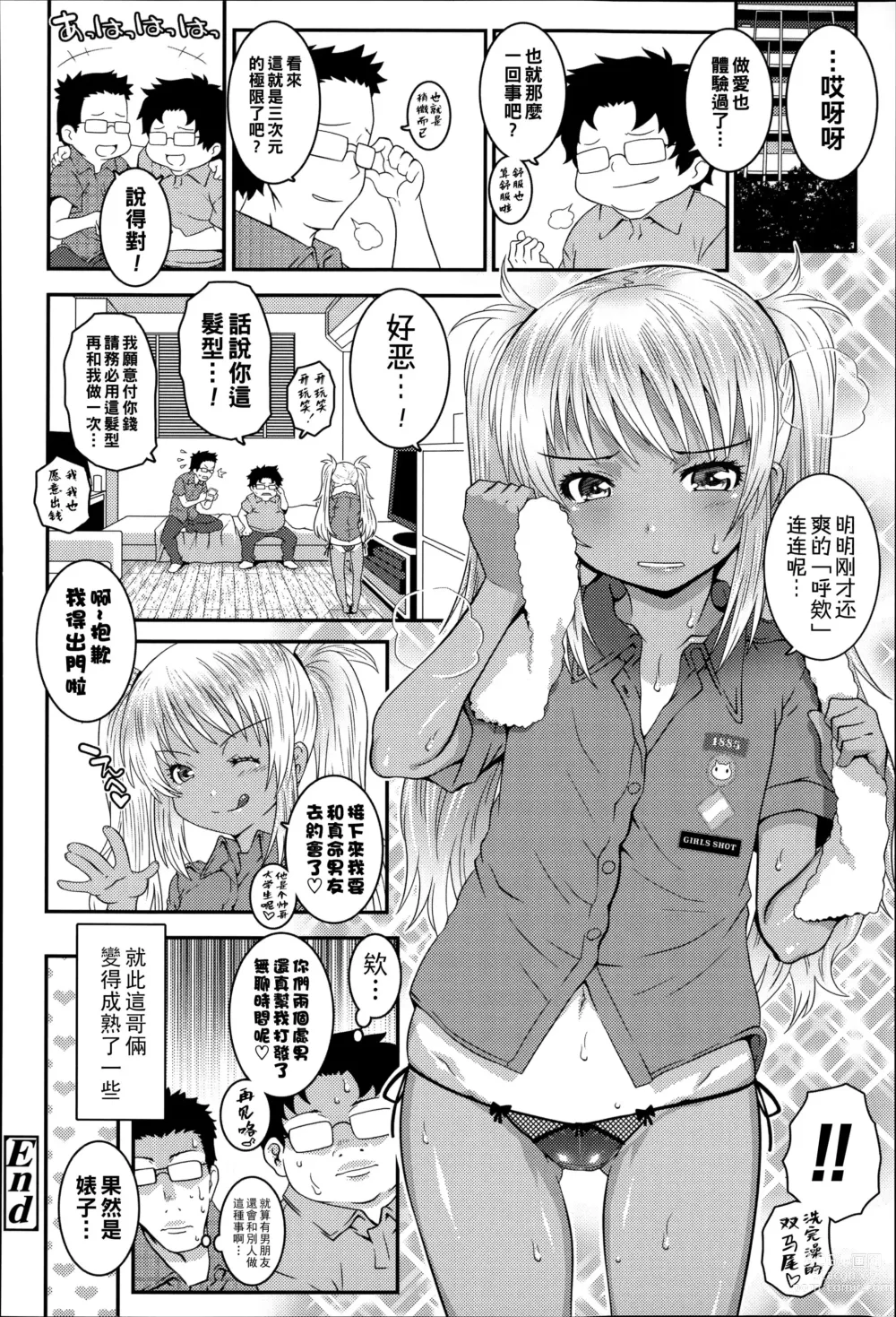 Page 18 of manga Bitch!!