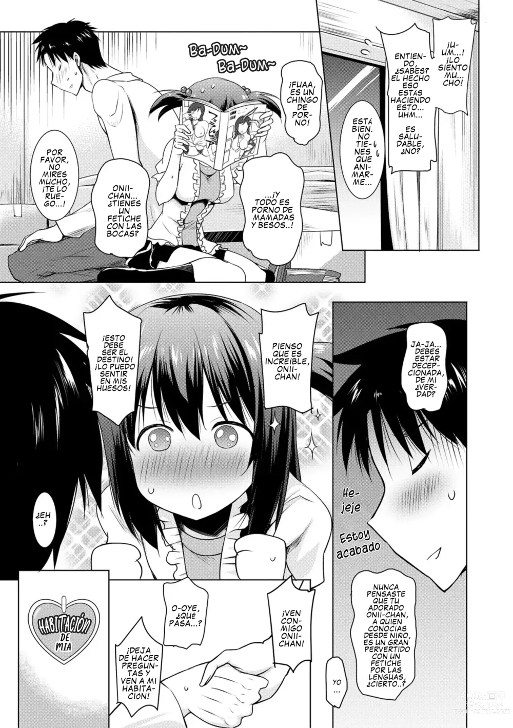 Page 9 of manga Kyonyuu Oyako no Shita to Shikyuu ni Renzoku Shasei Ch. 1-3