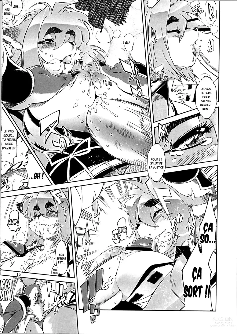 Page 15 of doujinshi Mahou no Juujin Foxy Rena 1
