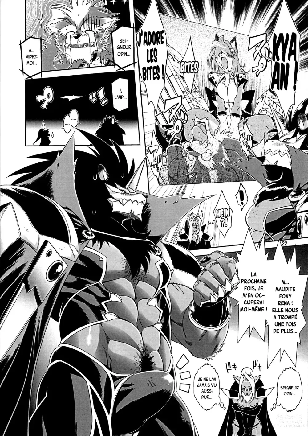 Page 22 of doujinshi Mahou no Juujin Foxy Rena 1