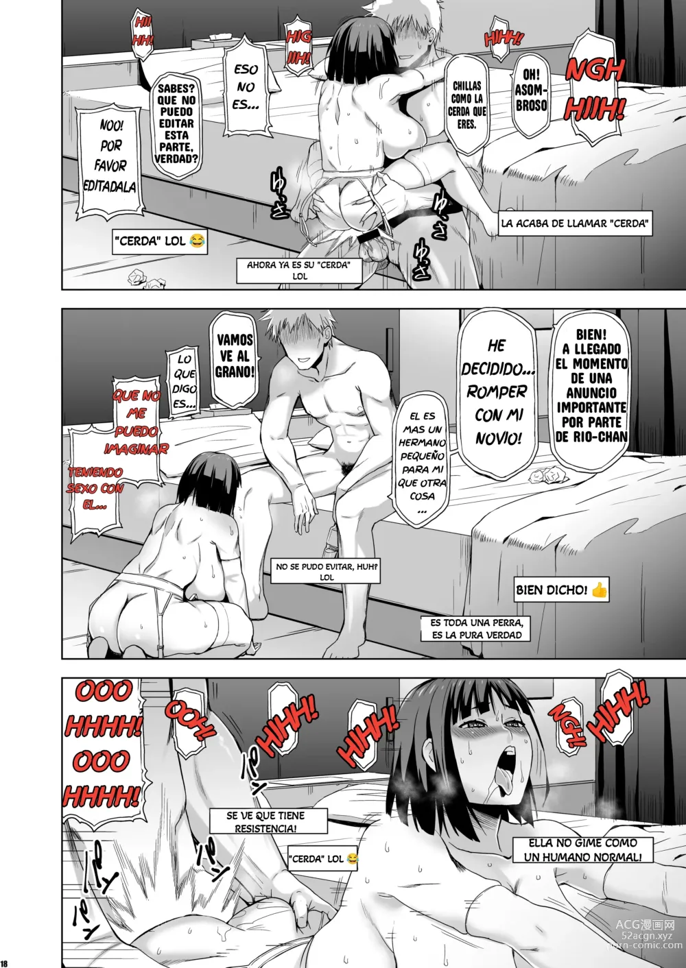 Page 17 of doujinshi Kimi wa Yasashiku Netorareru 4