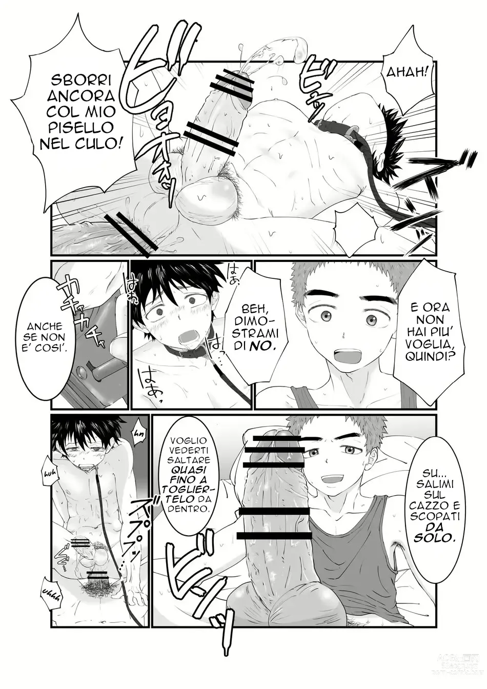 Page 19 of doujinshi Nii-chan wa Nikubenki Big Brother is a Cum-Dump