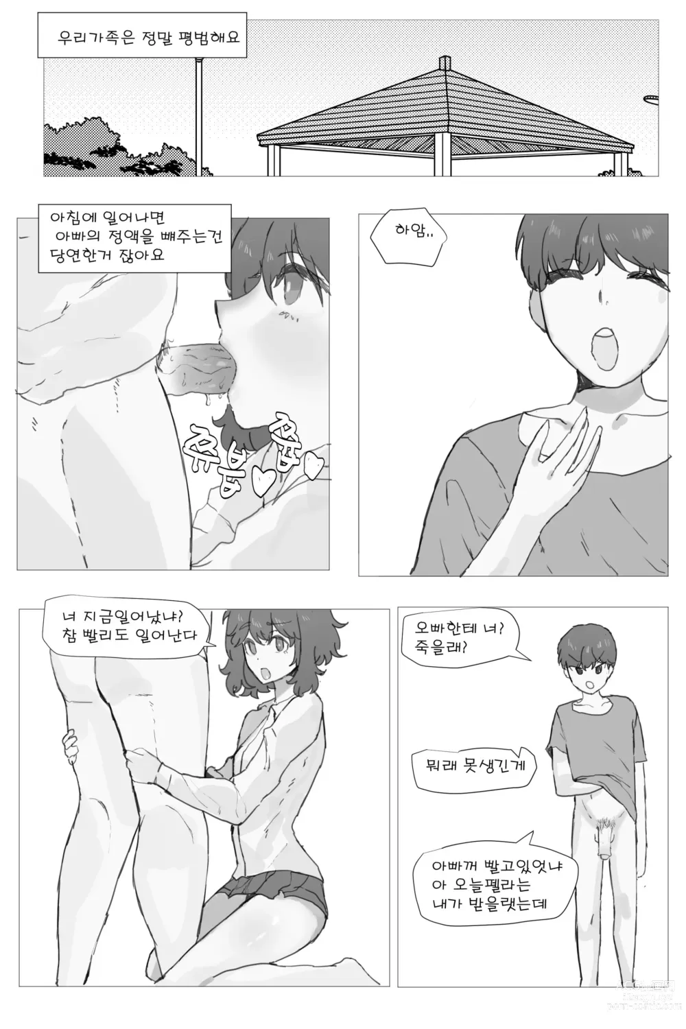 Page 2 of doujinshi 근친가족