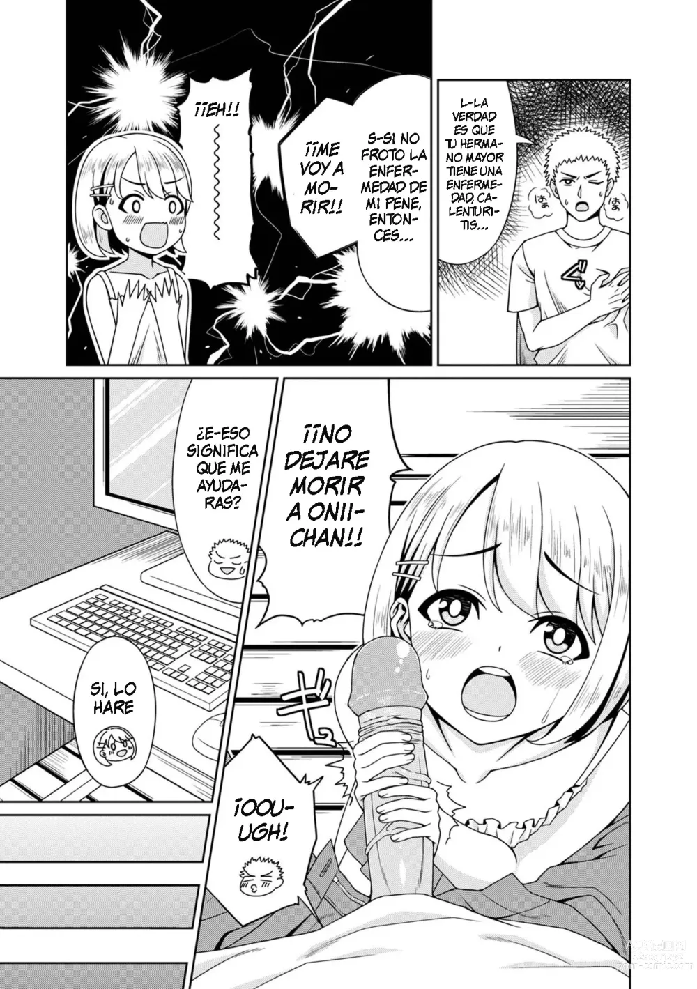 Page 3 of manga I'll Cure Your Hornyitis Disease (decensored)