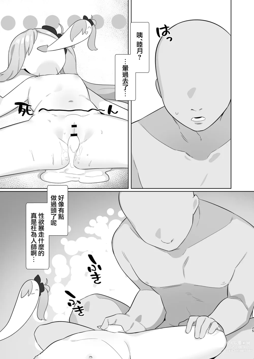 Page 24 of doujinshi 碧蓝档案催眠部3 ~浅黄睦月篇~