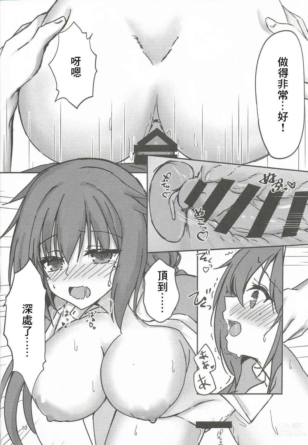 Page 9 of doujinshi Tanomeba Seifuku H Shite Kureru Osananajimi no Onee-san