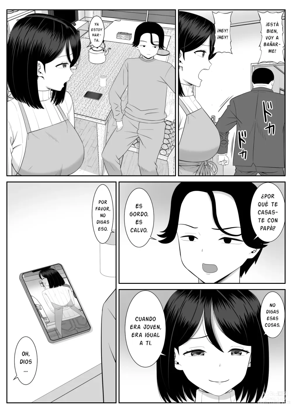 Page 5 of doujinshi Shishunki Musuko wa Okaa-san ni Yokujou suru