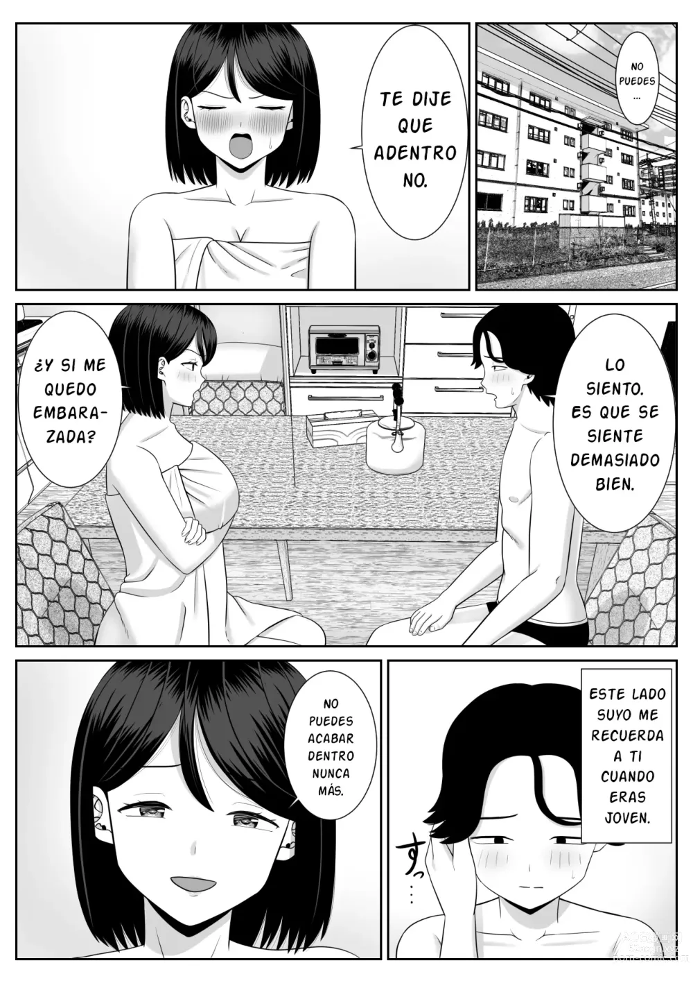 Page 50 of doujinshi Shishunki Musuko wa Okaa-san ni Yokujou suru