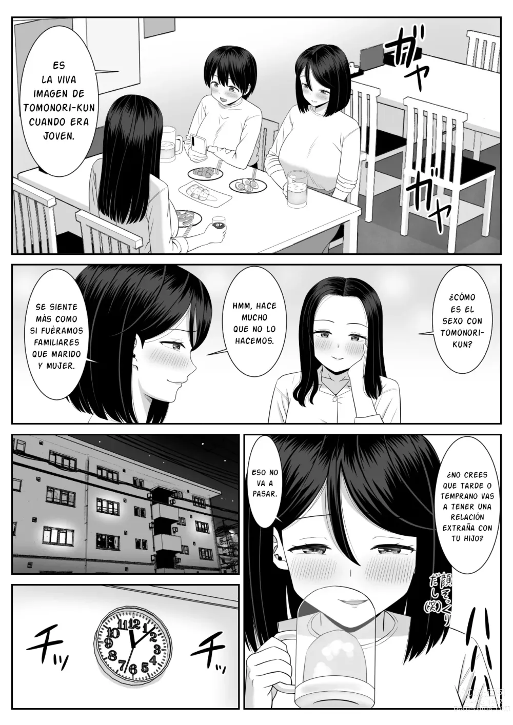 Page 9 of doujinshi Shishunki Musuko wa Okaa-san ni Yokujou suru