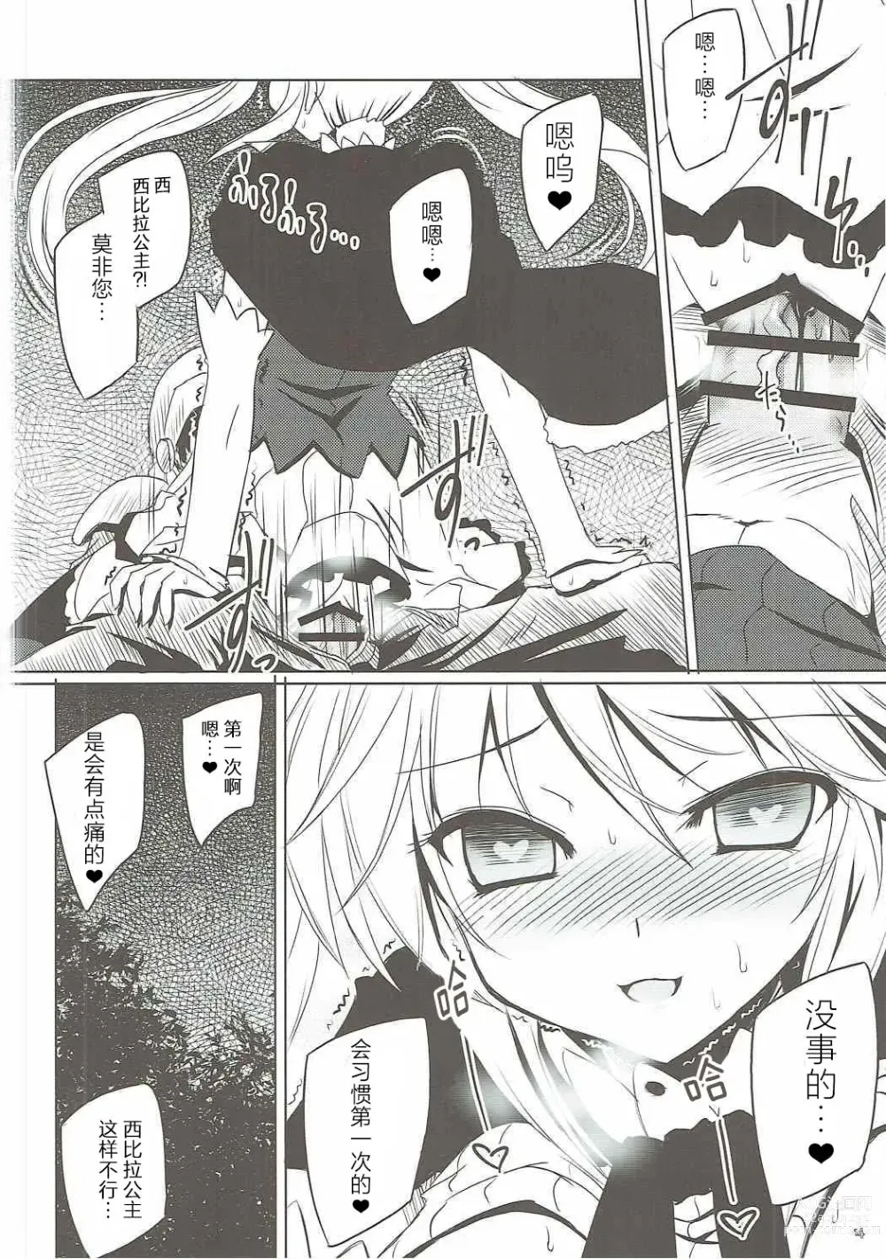 Page 13 of doujinshi 于暗夜徘徊的王国公主