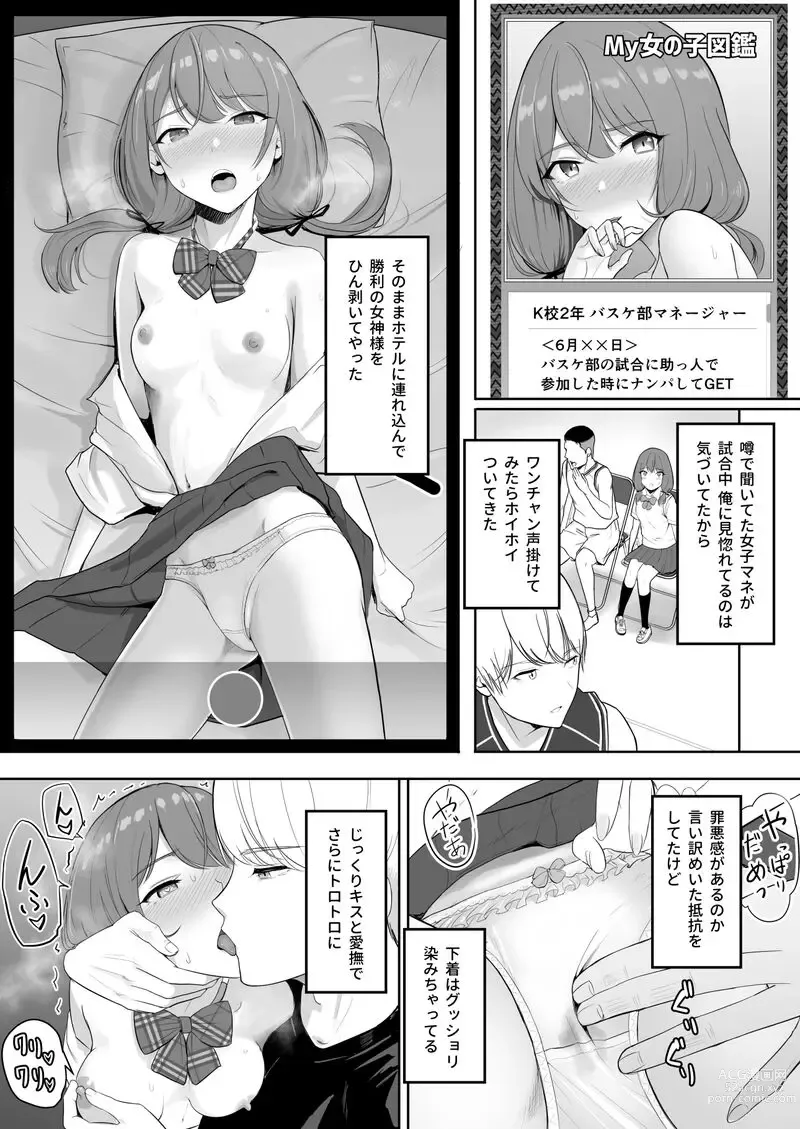 Page 9 of doujinshi Shouri no Megami Mana