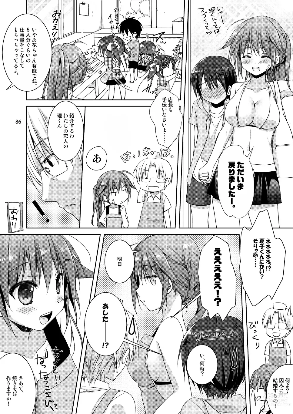 Page 78 of doujinshi Marriage Kiss Natsuko-san Soushuuhen