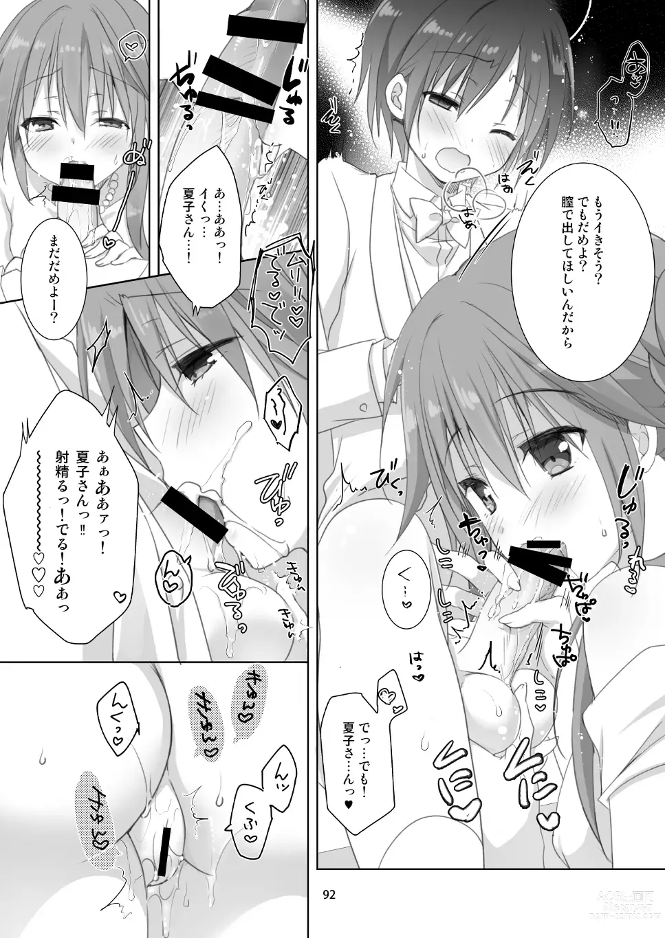 Page 84 of doujinshi Marriage Kiss Natsuko-san Soushuuhen