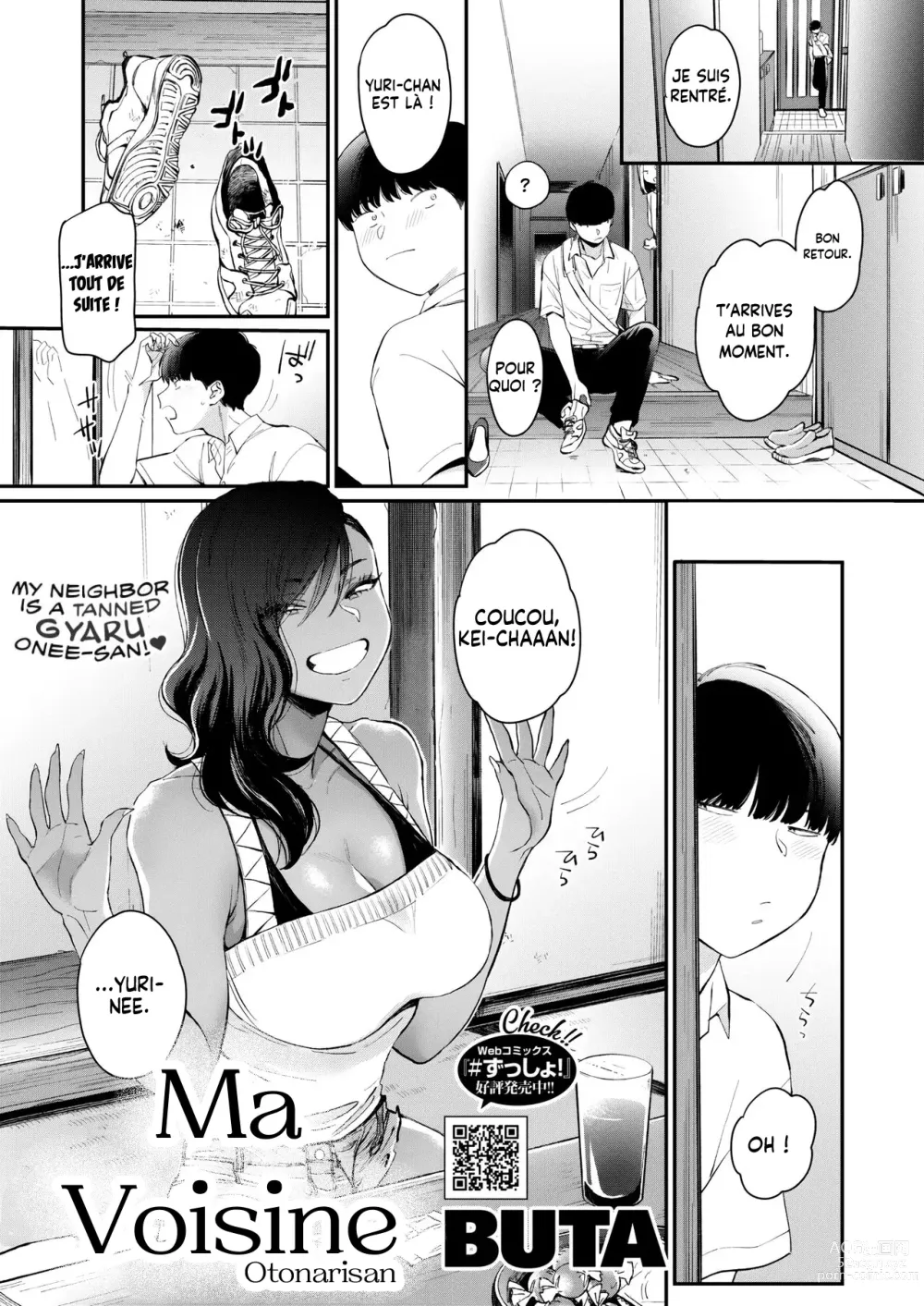 Page 1 of manga Ma Voisine