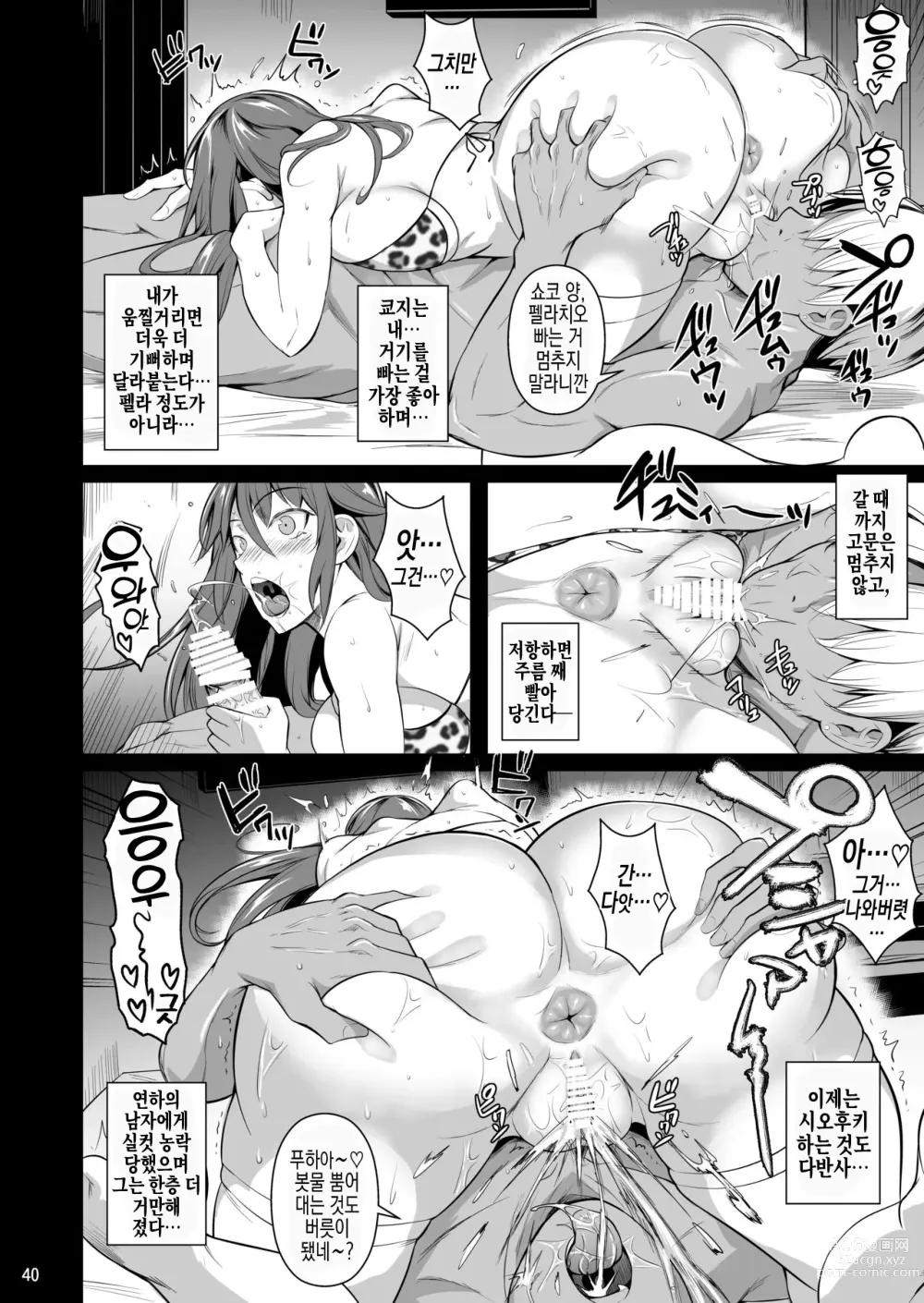 Page 41 of doujinshi 구멍 부인3~전 불량배인 젊은 아내가 함락당한 이유 I