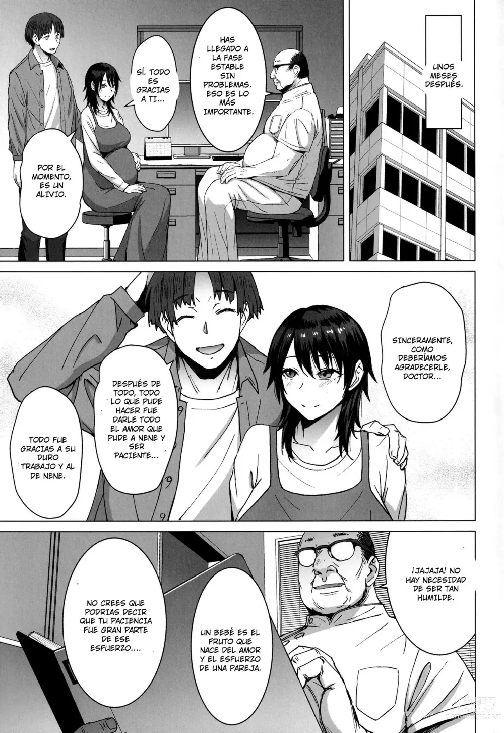 Page 36 of doujinshi Ninkatsu Hitozuma Collection - the collection of married women undergoing infertility treatment.