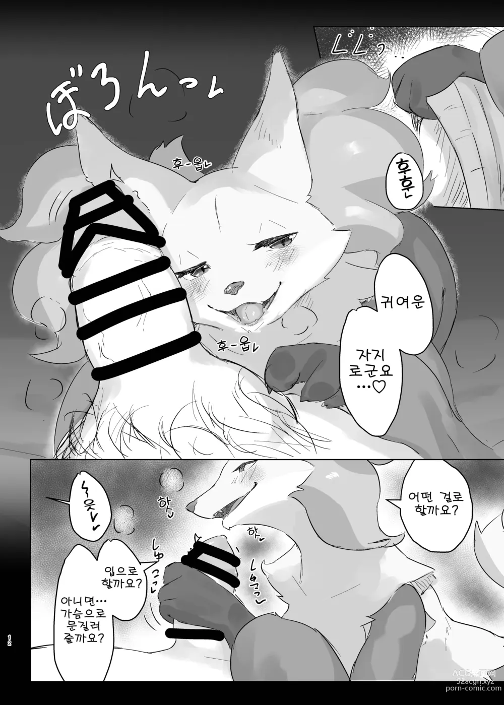 Page 11 of doujinshi 마녀 여우의 비밀 메뉴
