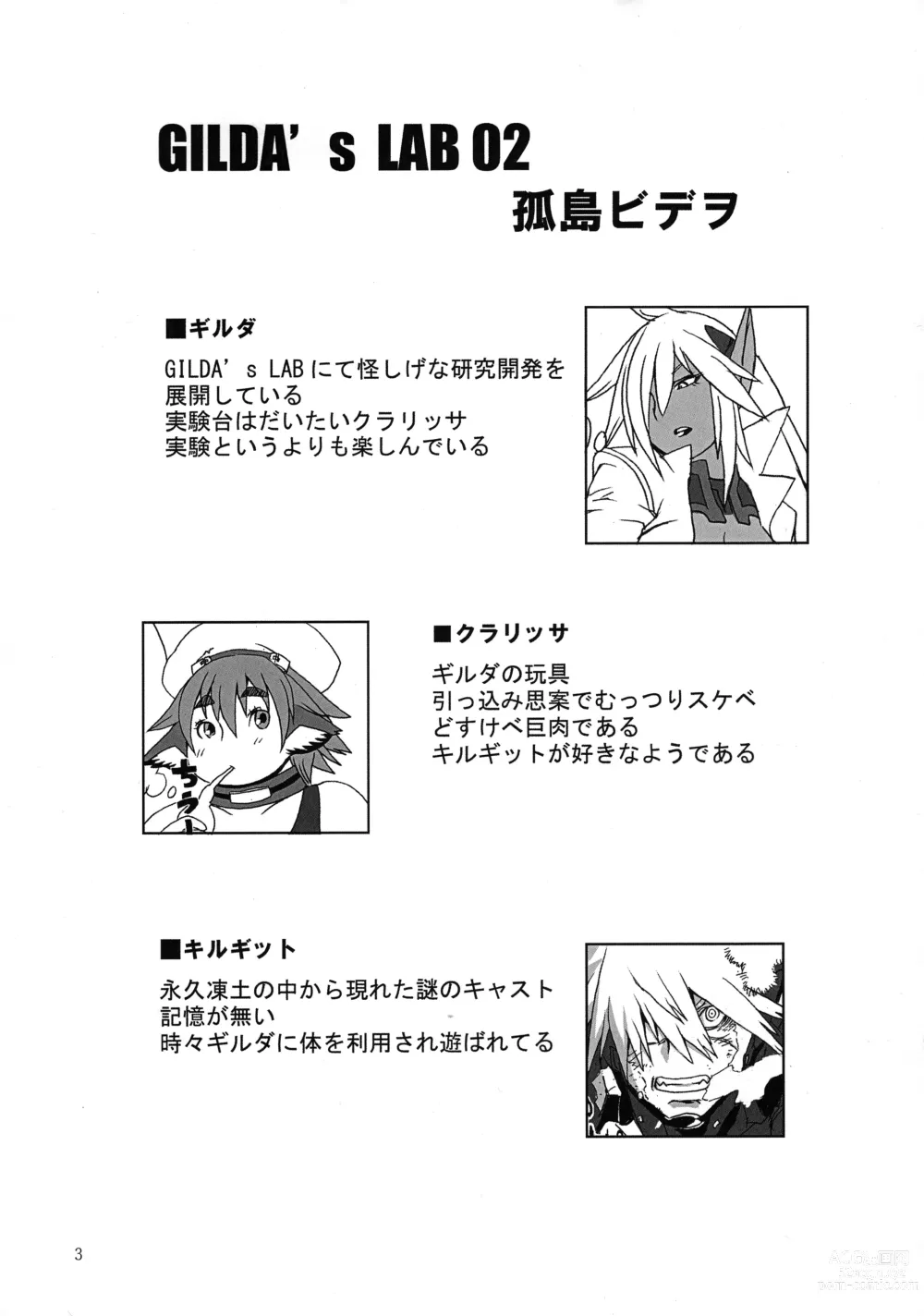 Page 3 of doujinshi GILDAS LAB 02