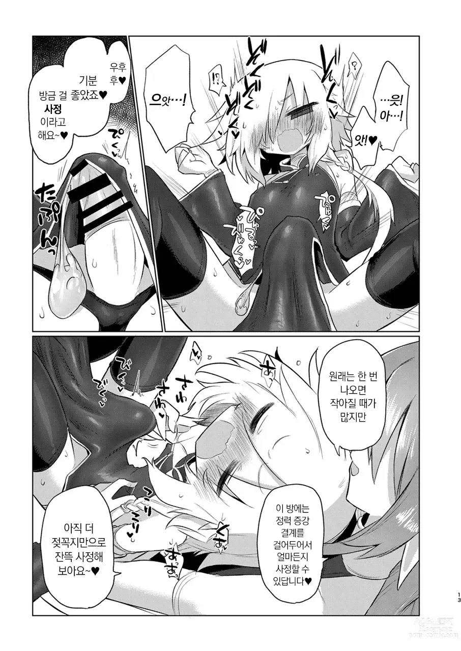 Page 12 of doujinshi 여음마니까 여자애한테 나 있는 게 이상적입니다!!