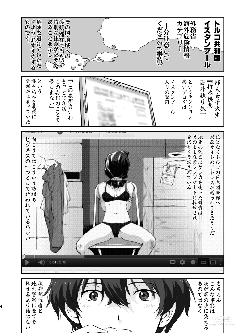 Page 4 of doujinshi Hikari no Ame