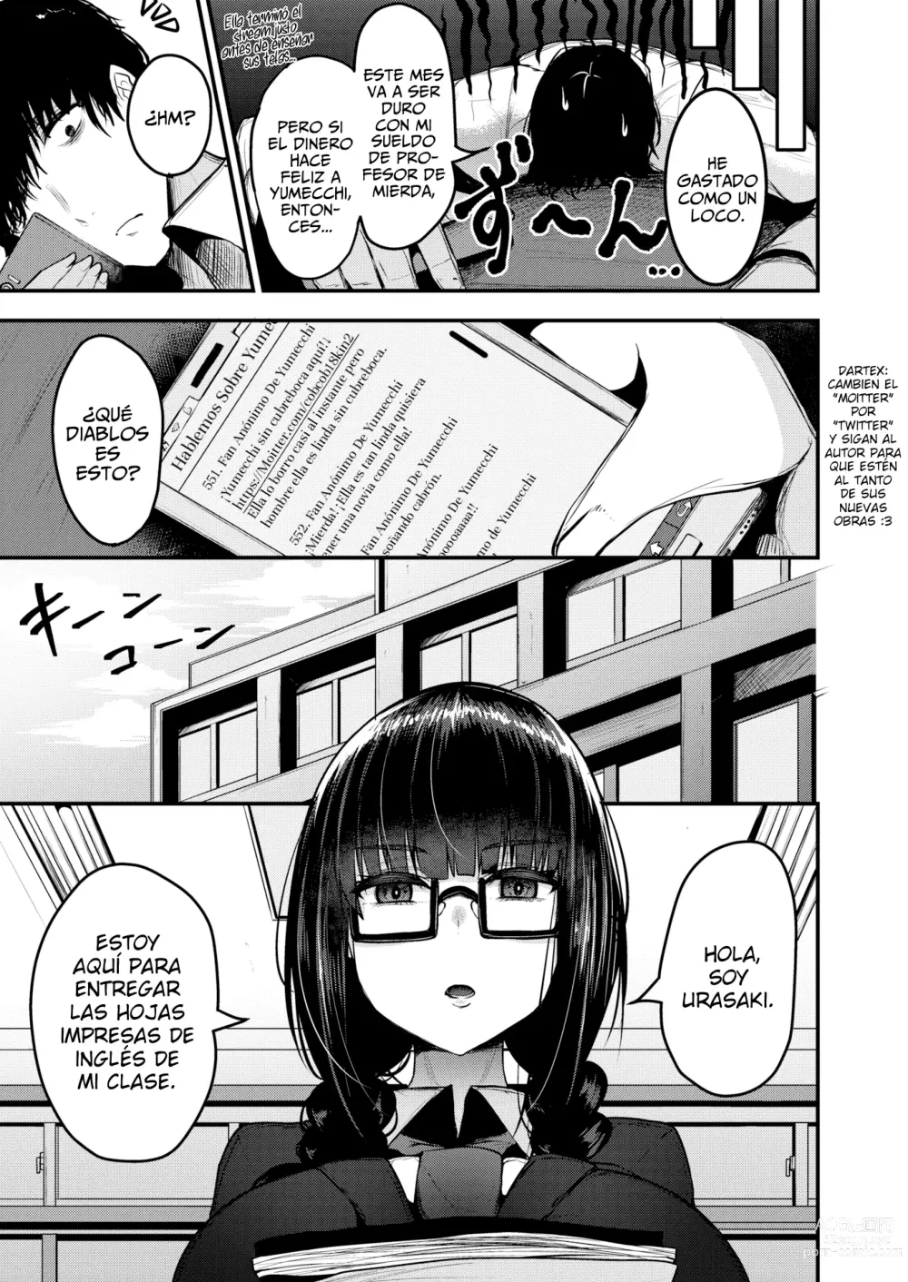 Page 3 of manga Yumecchi Livestream