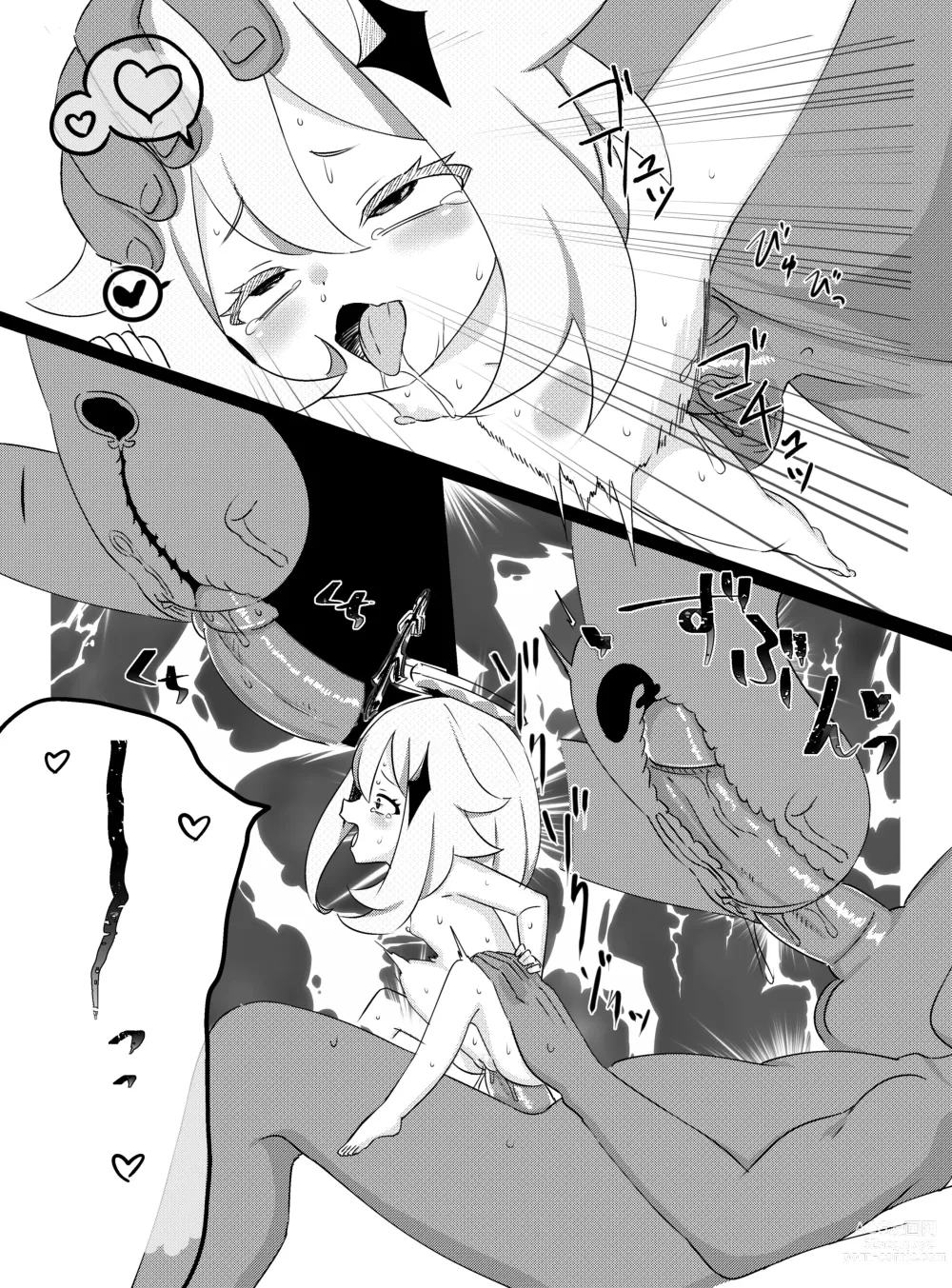 Page 20 of doujinshi Paimon ga Kocchi (Genjitsu Sekai) ni Kita node Sodateru yo  -Paimon to Chiisana Nakama-tachi 2- (decensored)