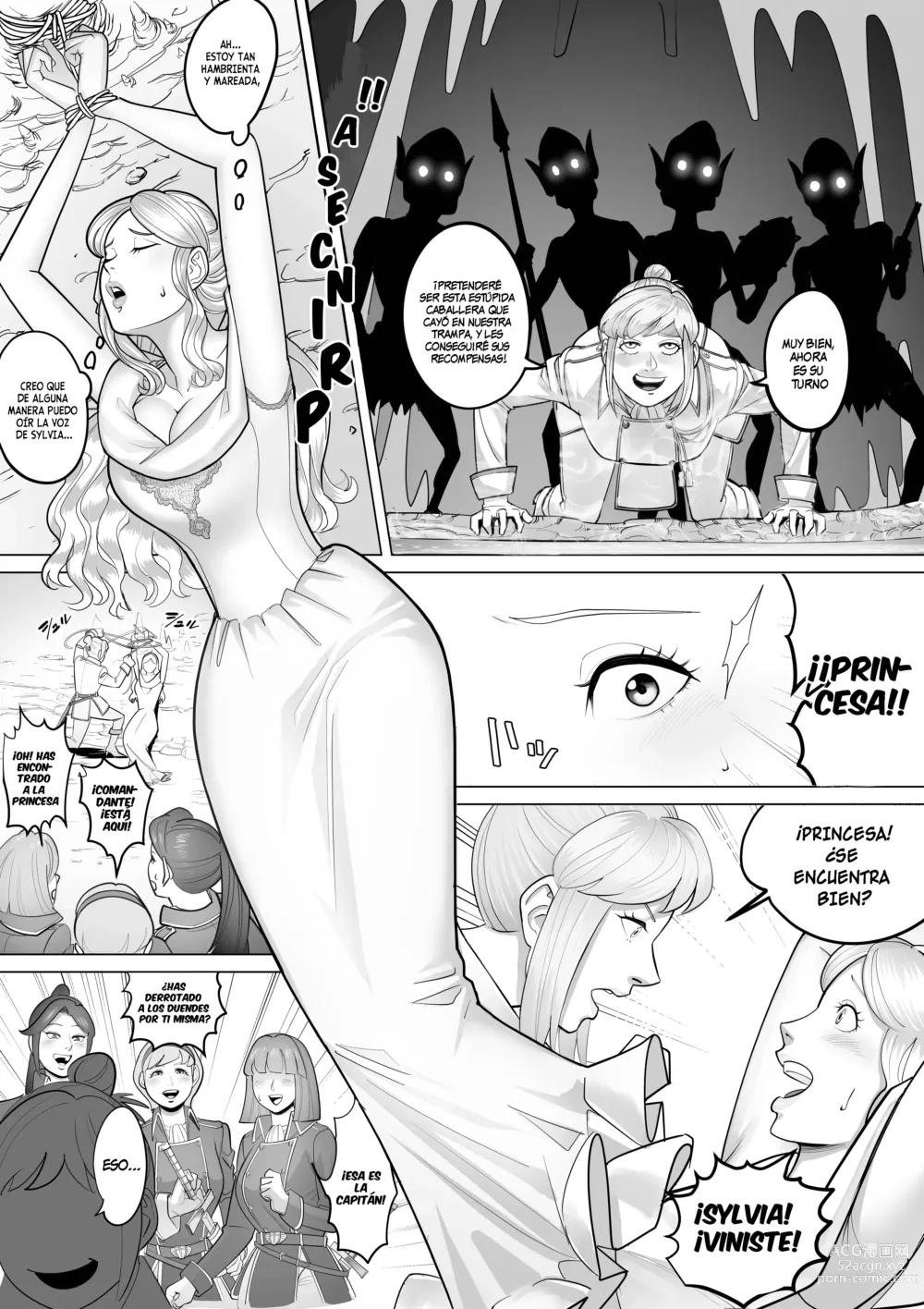 Page 9 of doujinshi The Reincarnated Orcs. A Story Of Possession In A Different World