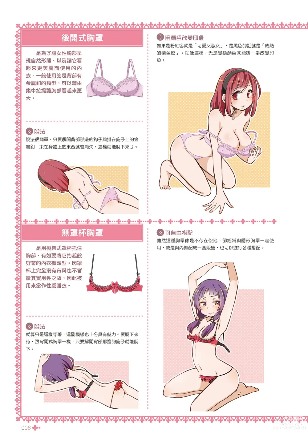 Page 8 of manga 完全實用版 脫女孩子衣服的方法