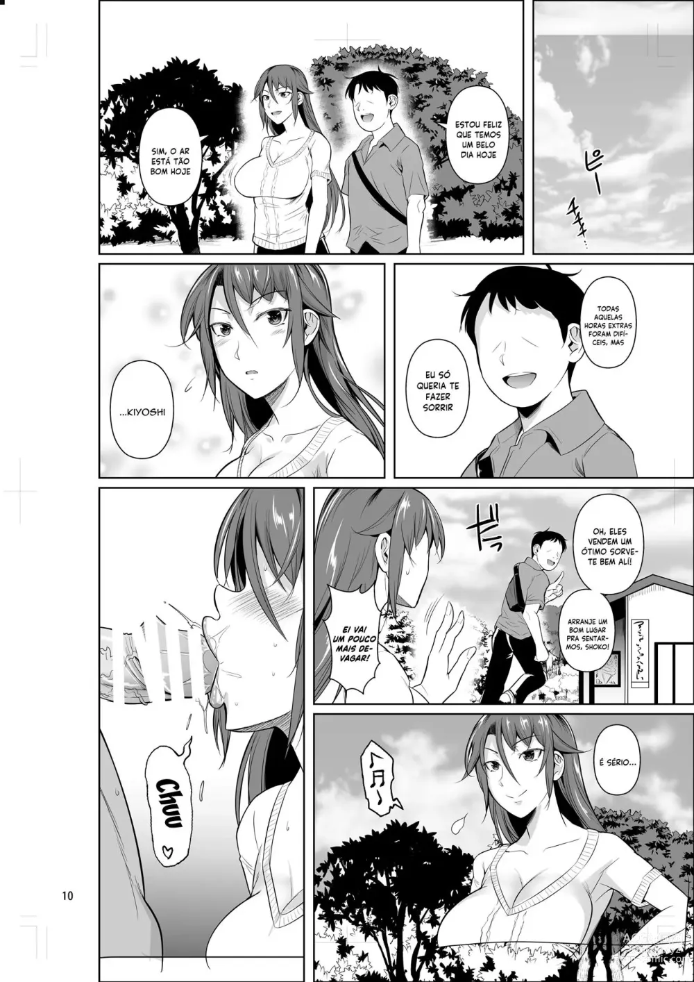 Page 11 of doujinshi Ana Zuma 3 Motoyan Osanazuma ga Ochita Wake II