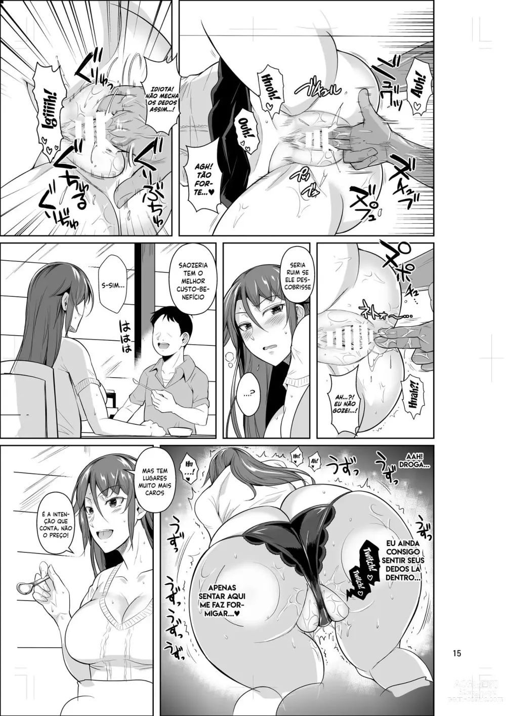 Page 16 of doujinshi Ana Zuma 3 Motoyan Osanazuma ga Ochita Wake II