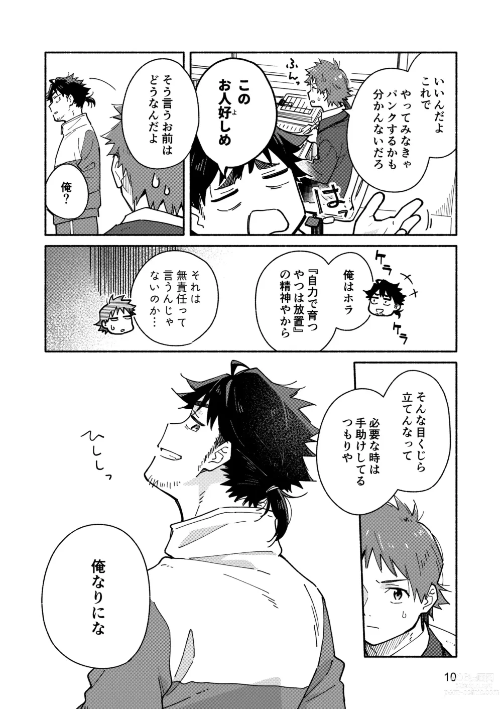 Page 9 of doujinshi Kichiku Sensei no Kagai Jugyou - The sadistic education record:1