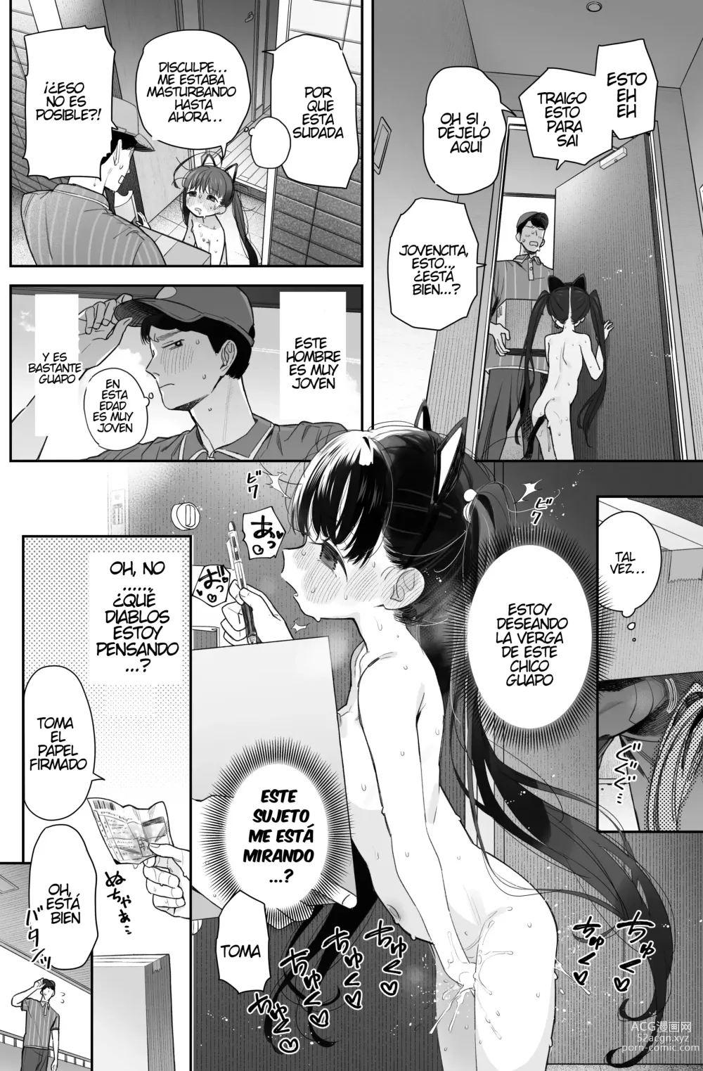 Page 42 of doujinshi TS Loli Oji-san no Bouken Onanie Hen