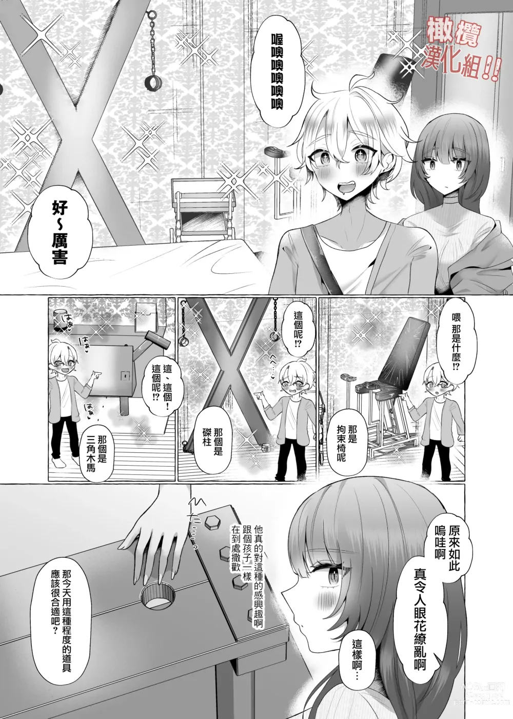 Page 8 of doujinshi 我絕對！！要成為！！性受虐狂！！