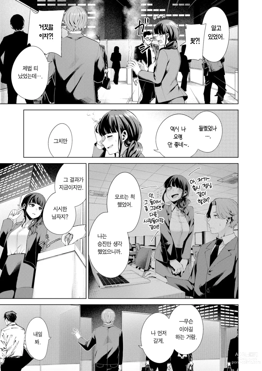 Page 8 of manga 비기너 (decensored)