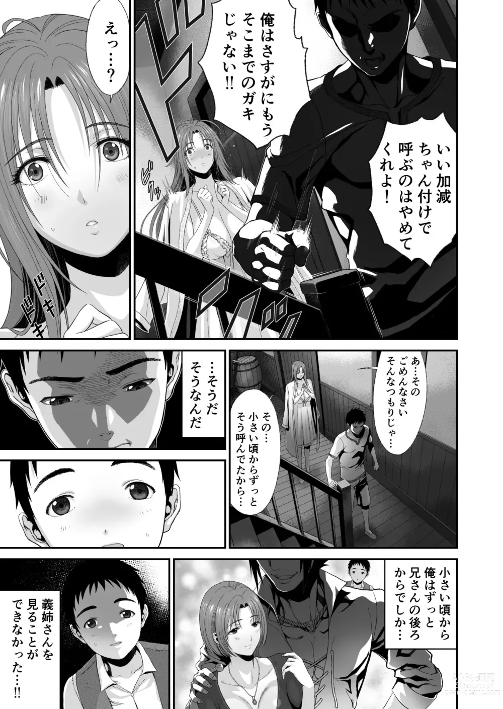 Page 10 of doujinshi Aniki ga Mamono o Katteru Aidani
