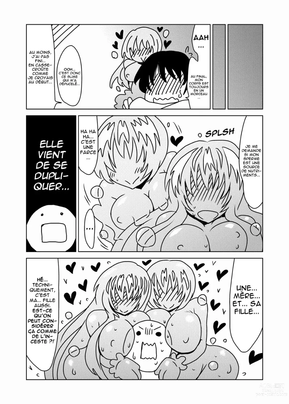 Page 16 of doujinshi Le slime qui devait une faveur