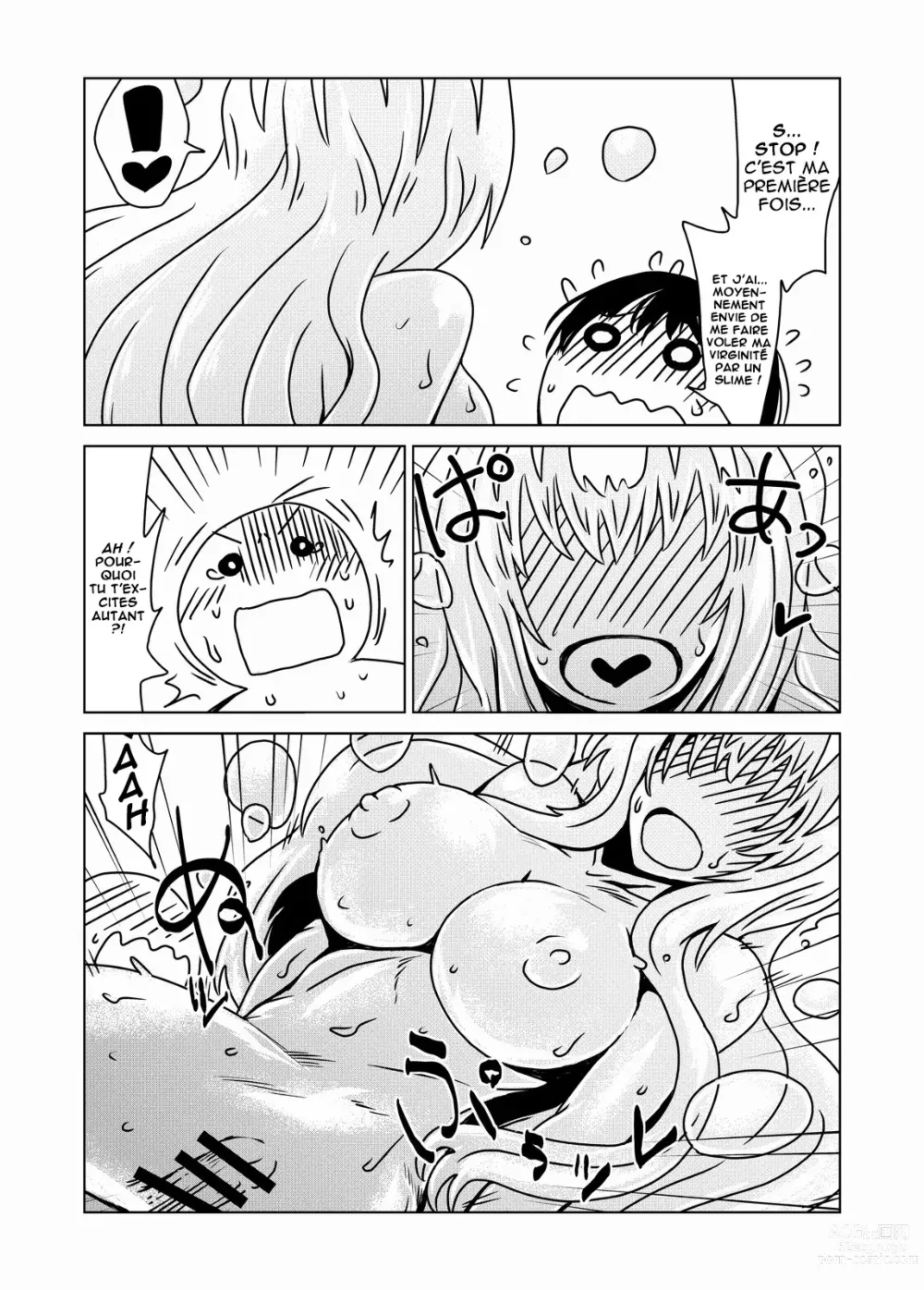 Page 9 of doujinshi Le slime qui devait une faveur