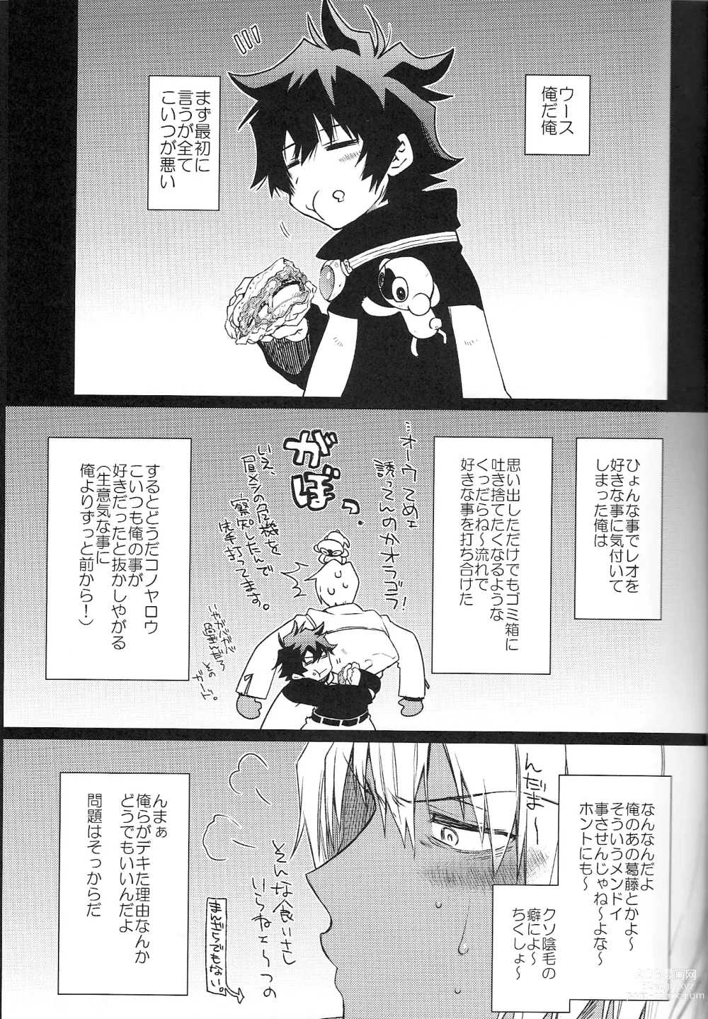 Page 2 of doujinshi Love Me Tender!