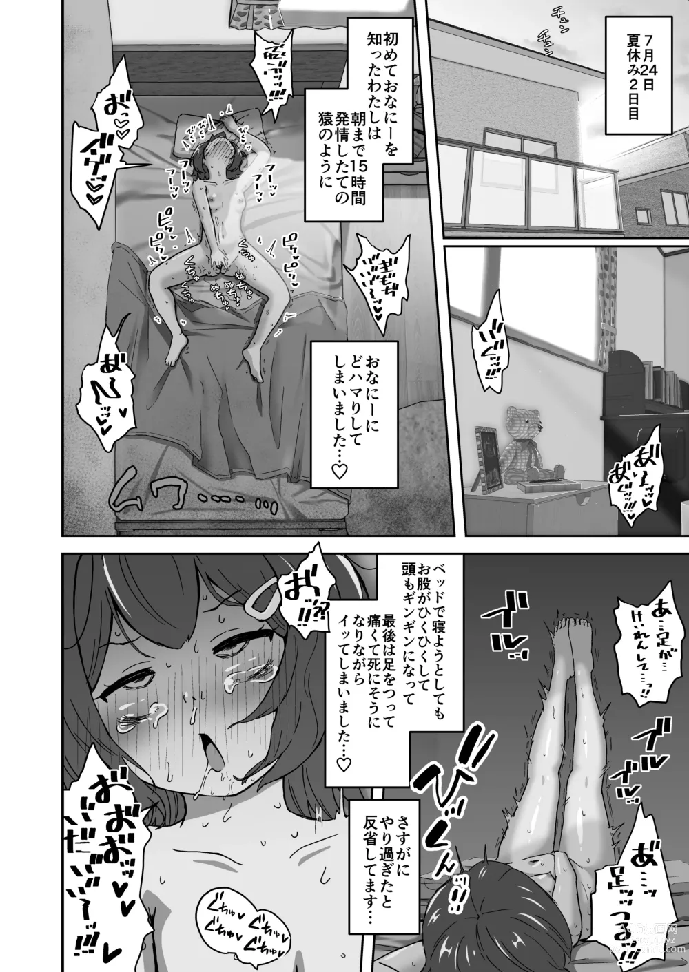 Page 10 of doujinshi Muchi na Lolikko ga Onanie ni Dohamari Shichau Hanashi