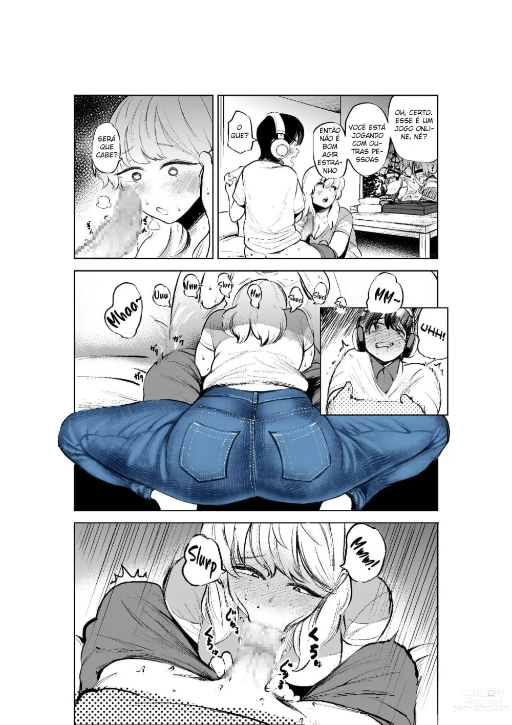 Page 14 of doujinshi Onee-chan to Kyori o Chijimeru Hanashi